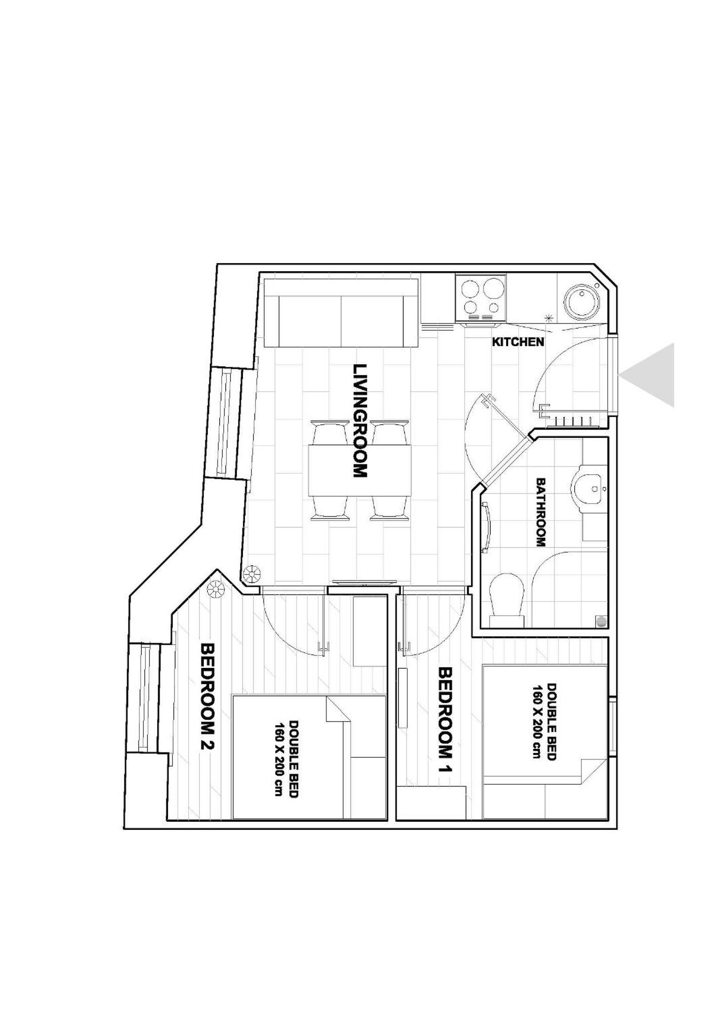 Apartment Fashionstreet City Center Blue *